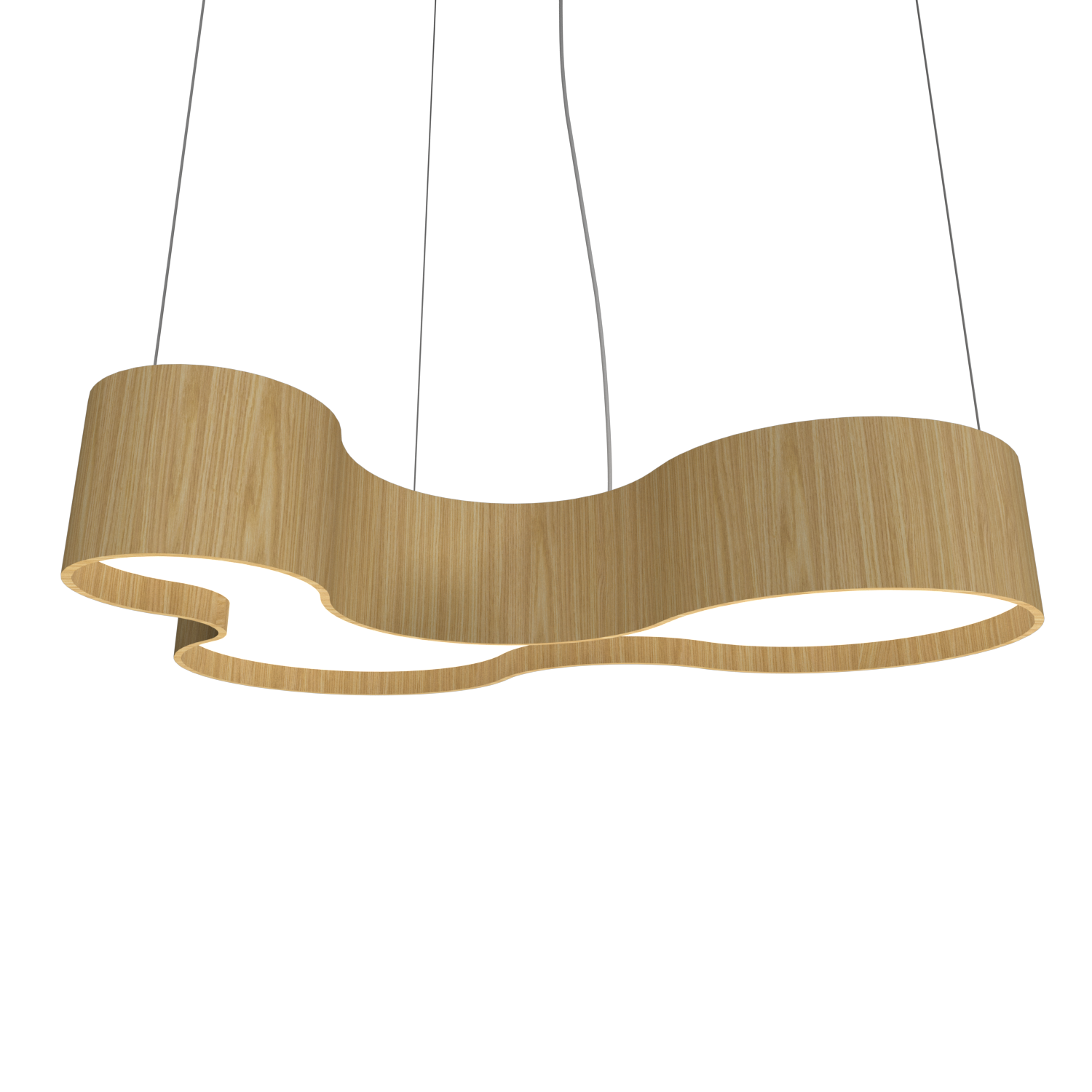 7.87'' Contemporary Organic LED Accord Pendant Light