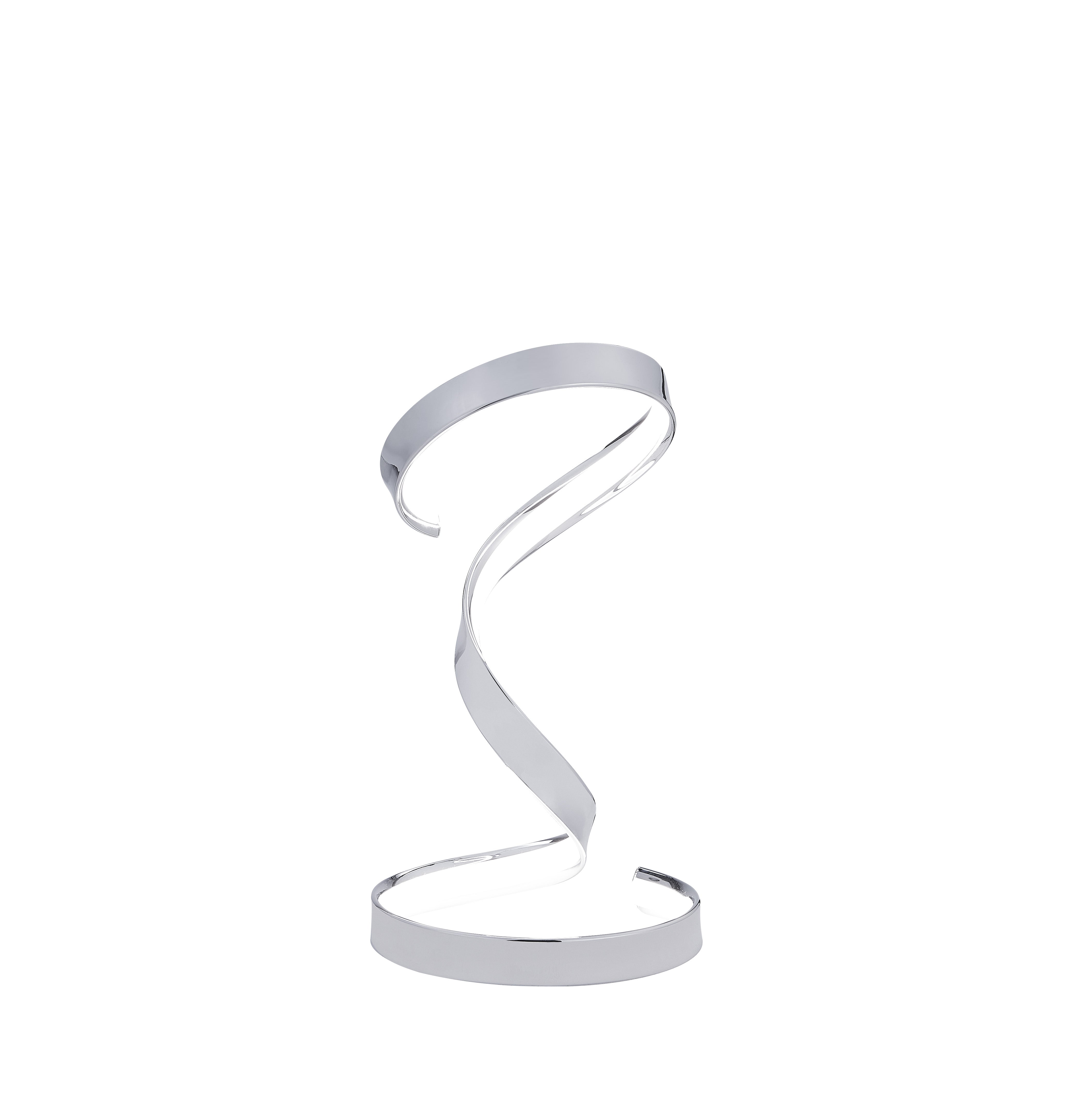 Hamburg Chrome Table Lamp | LED Strip & Dimmable Switch