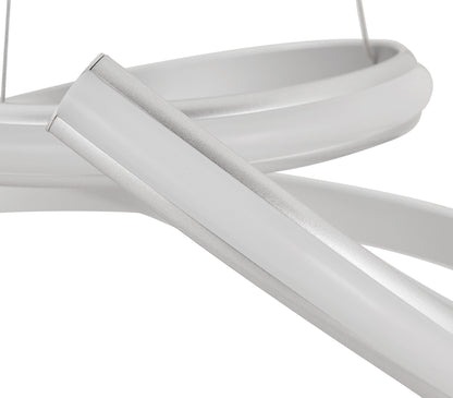 Oslo LED Adjustable Chandelier | Silver