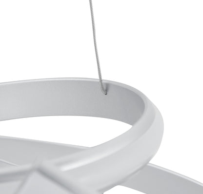 Oslo LED Adjustable Chandelier | Silver