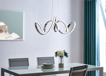 Seville LED Chandelier | Chrome