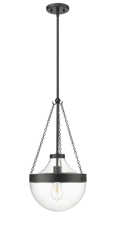 23.5'' Clarra Matte Black 1 Light Pendant