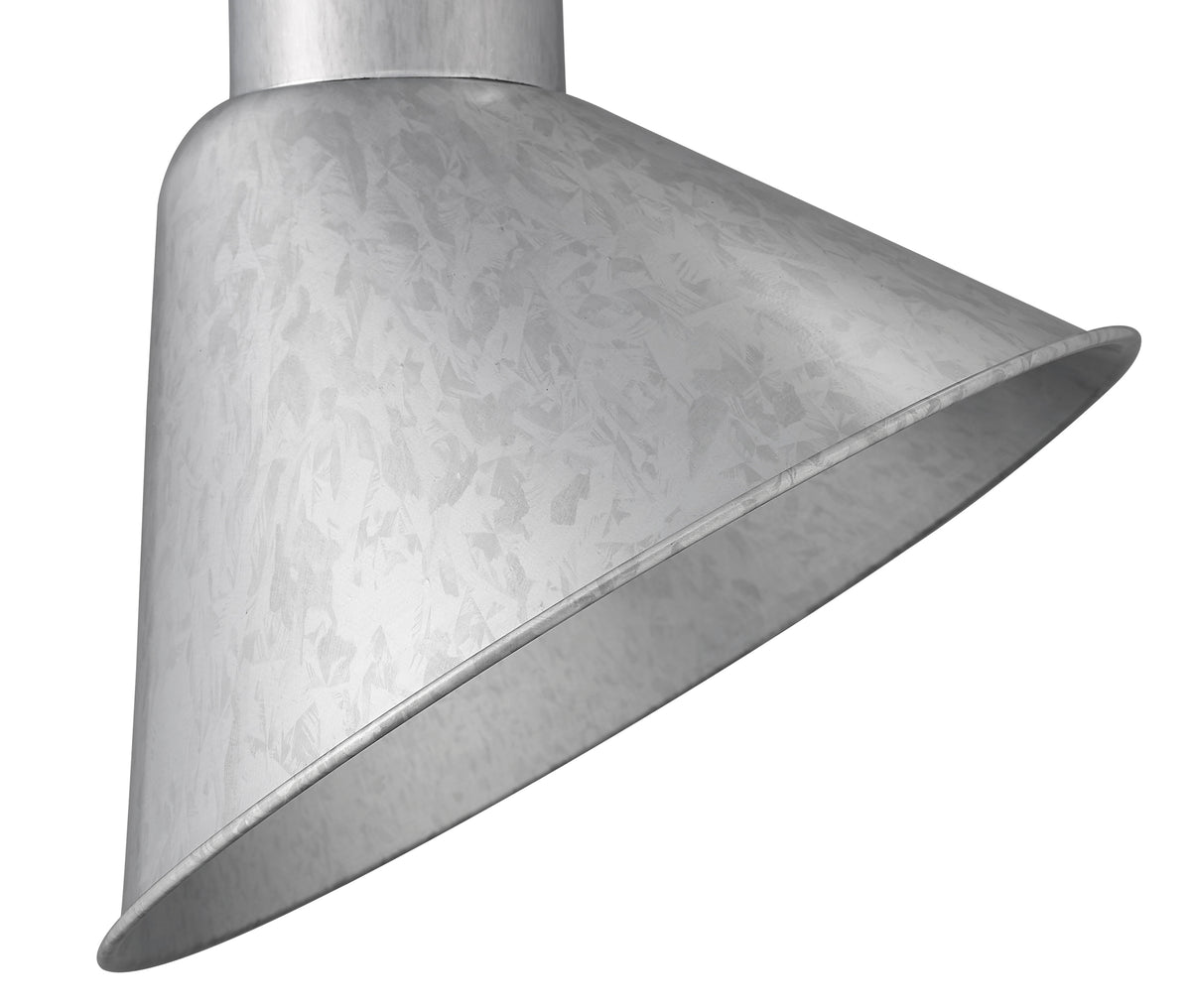 12-inch R Series Galvanized Cone Angle Shade