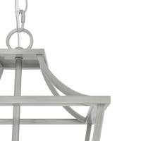 Laurel Ridge 12-inch 4-light Brushed Nickel Lantern Pendant