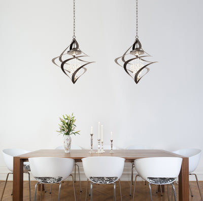 24'' Oxford 1 Light Old Bronze Chandelier
