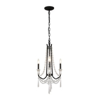 Barcelona 3 Light Crystal Chandelier