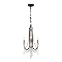 Barcelona 3 Light Crystal Chandelier