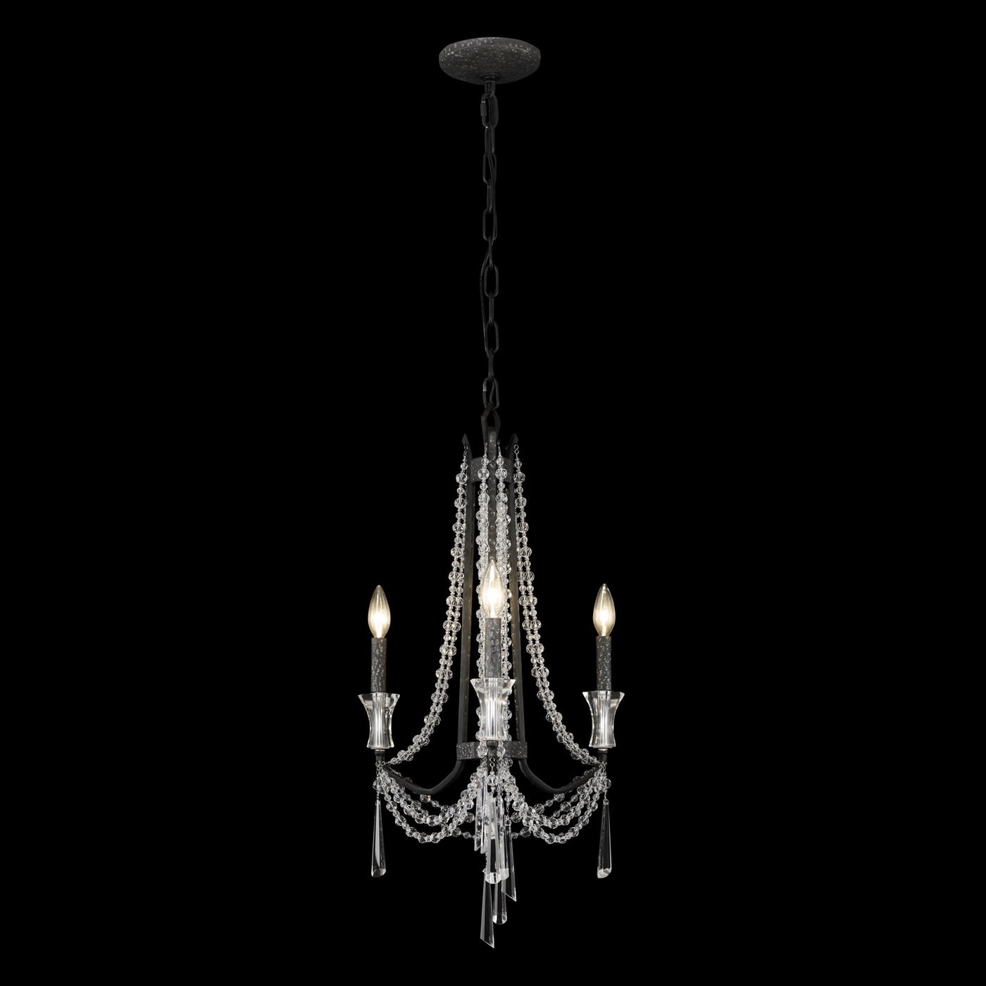 Barcelona 3 Light Crystal Chandelier