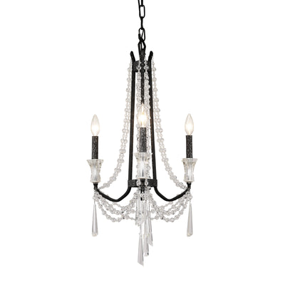 Barcelona 3 Light Crystal Chandelier