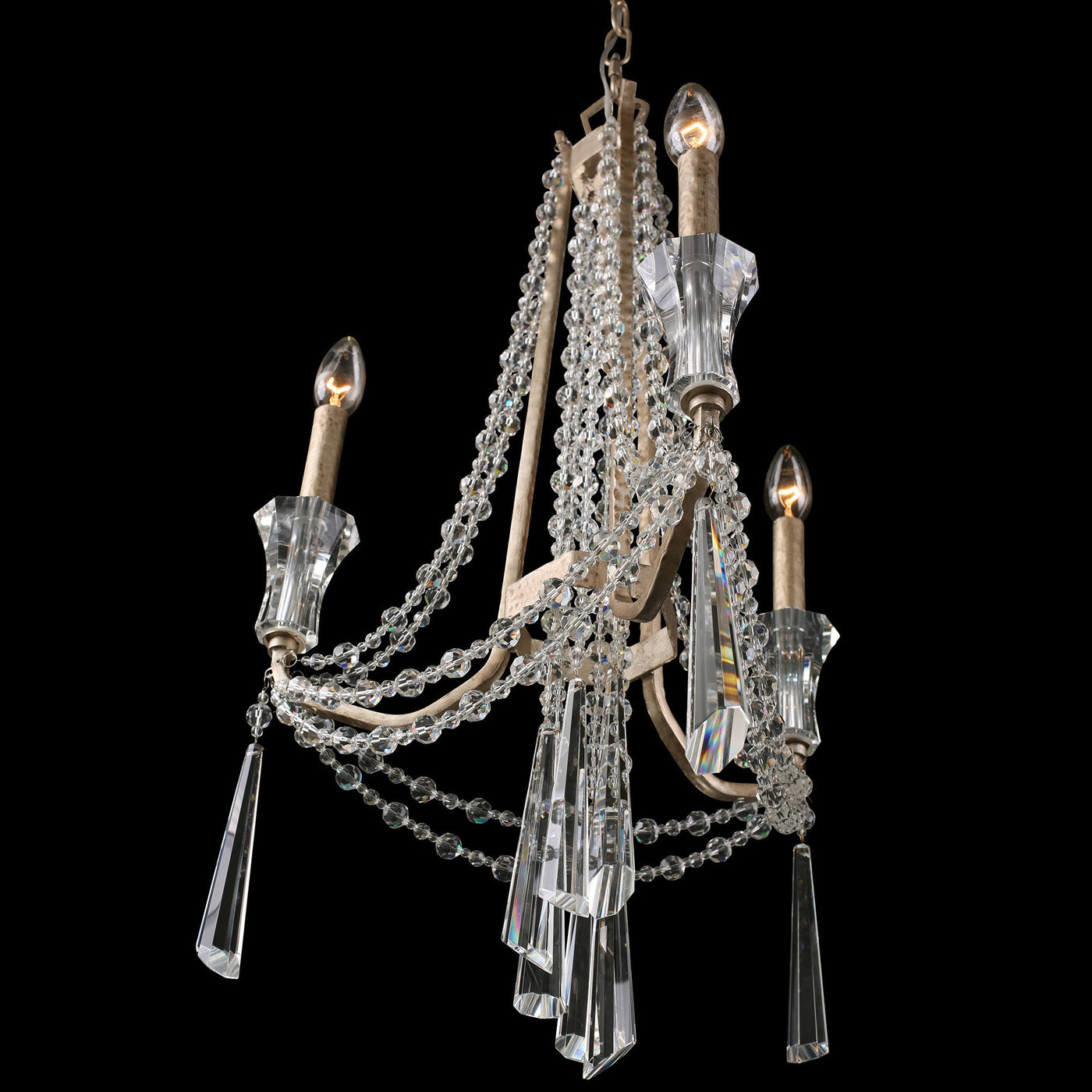 Barcelona 3 Light Crystal Chandelier