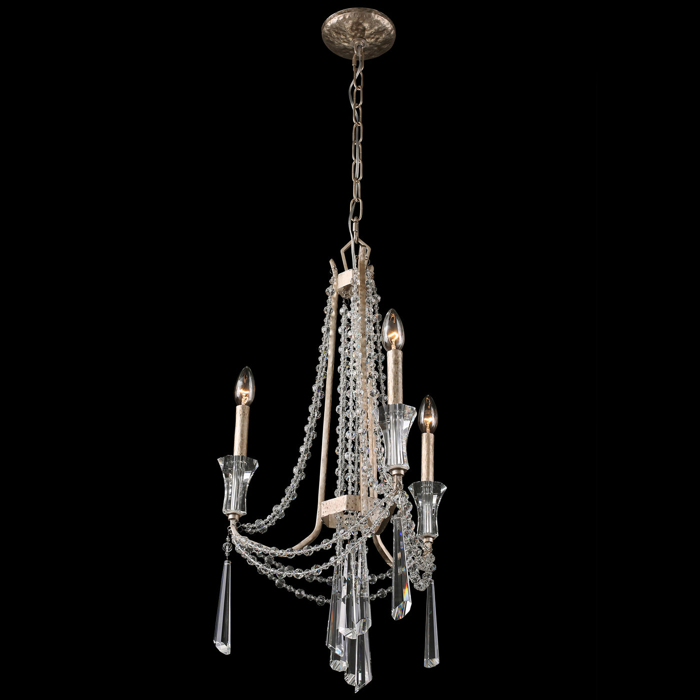 Barcelona 3 Light Crystal Chandelier