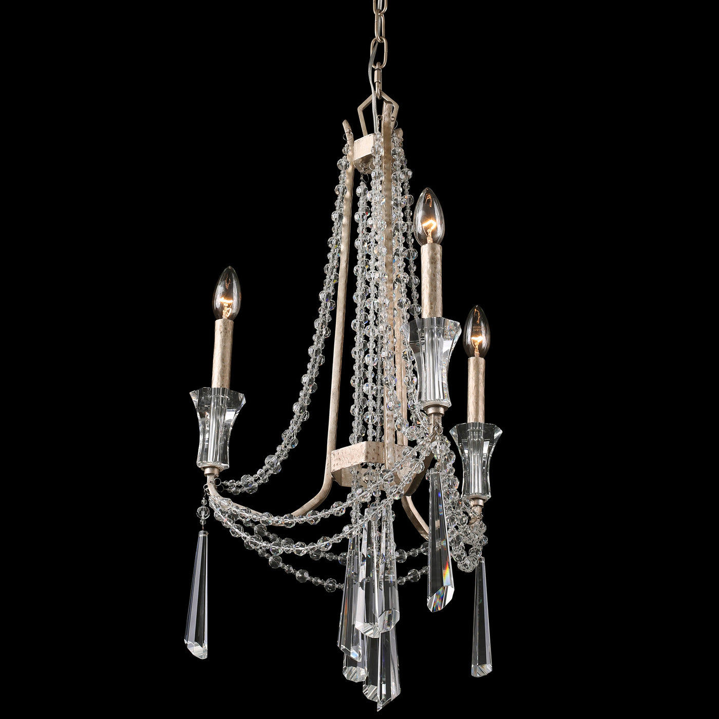 Barcelona 3 Light Crystal Chandelier