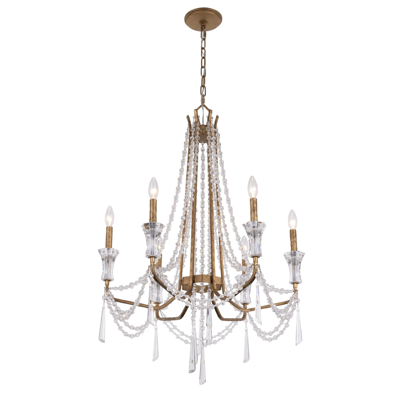 Barcelona 6 Light Crystal Chandelier