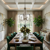 Barcelona 6 Light Crystal Chandelier