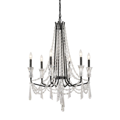 Barcelona 6 Light Crystal Chandelier