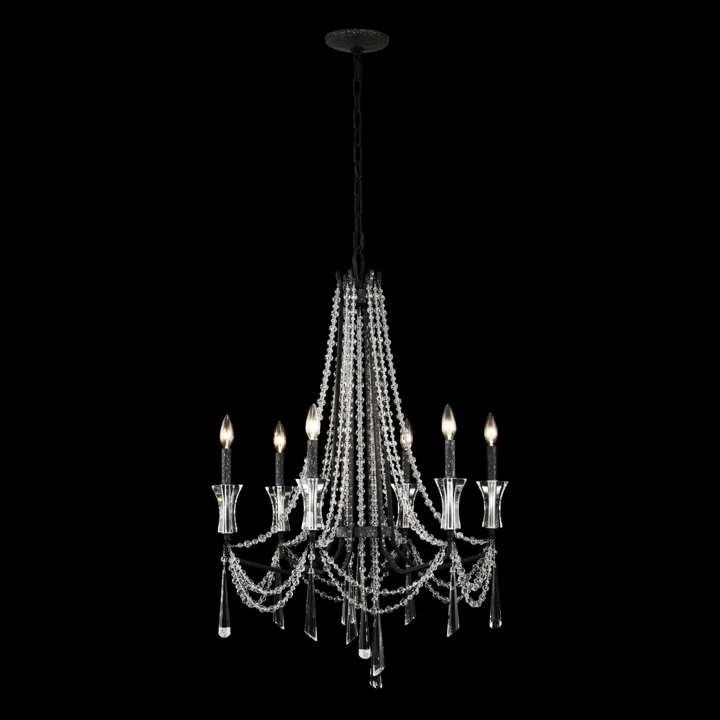 Barcelona 6 Light Crystal Chandelier