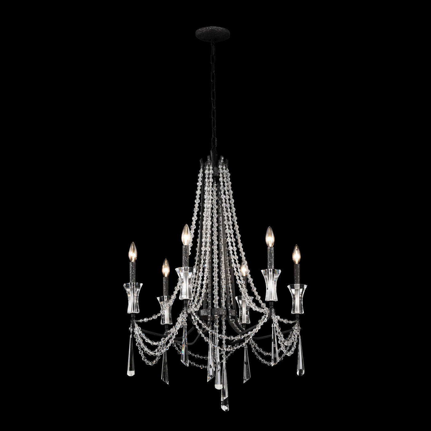 Barcelona 6 Light Crystal Chandelier