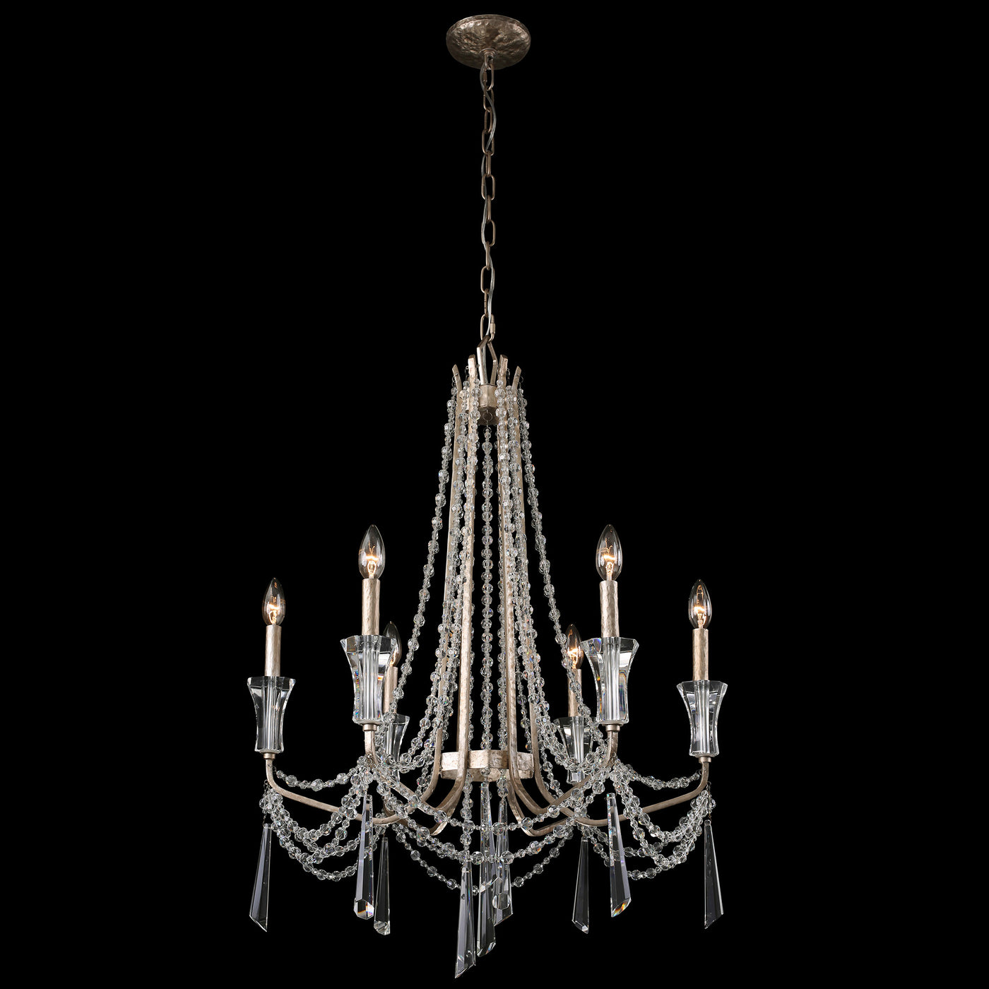 Barcelona 6 Light Crystal Chandelier