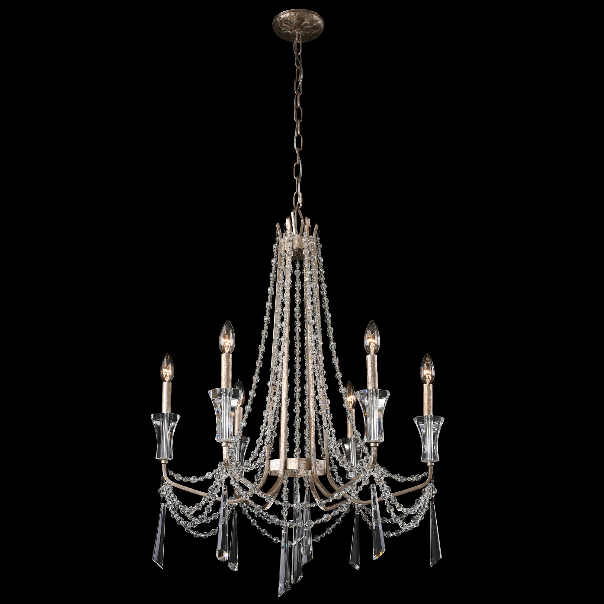Barcelona 6 Light Crystal Chandelier