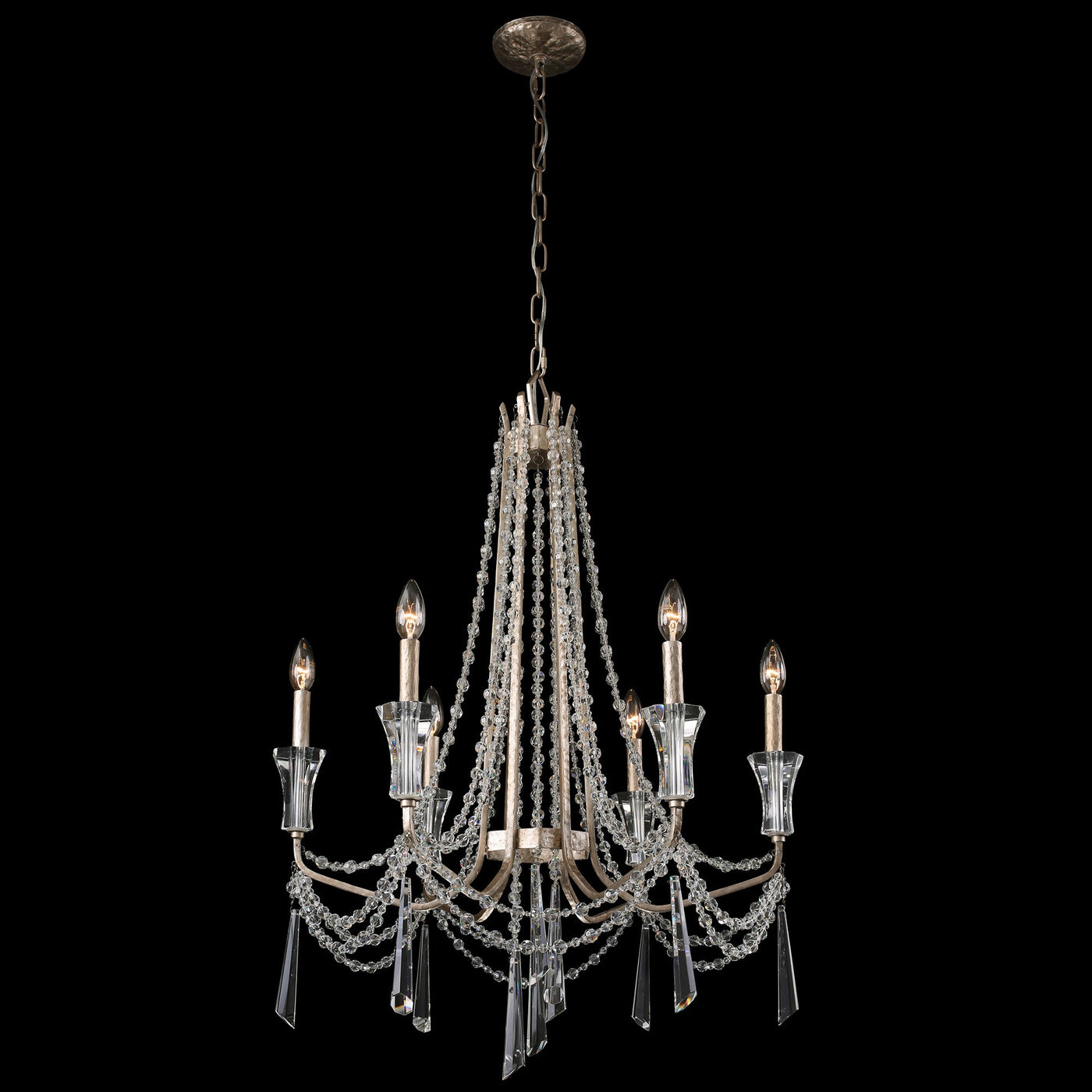 Barcelona 6 Light Crystal Chandelier