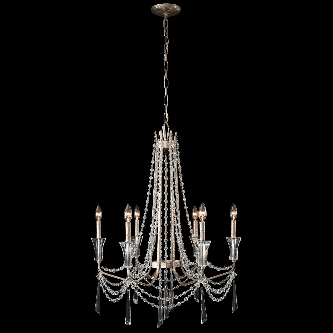 Barcelona 6 Light Crystal Chandelier