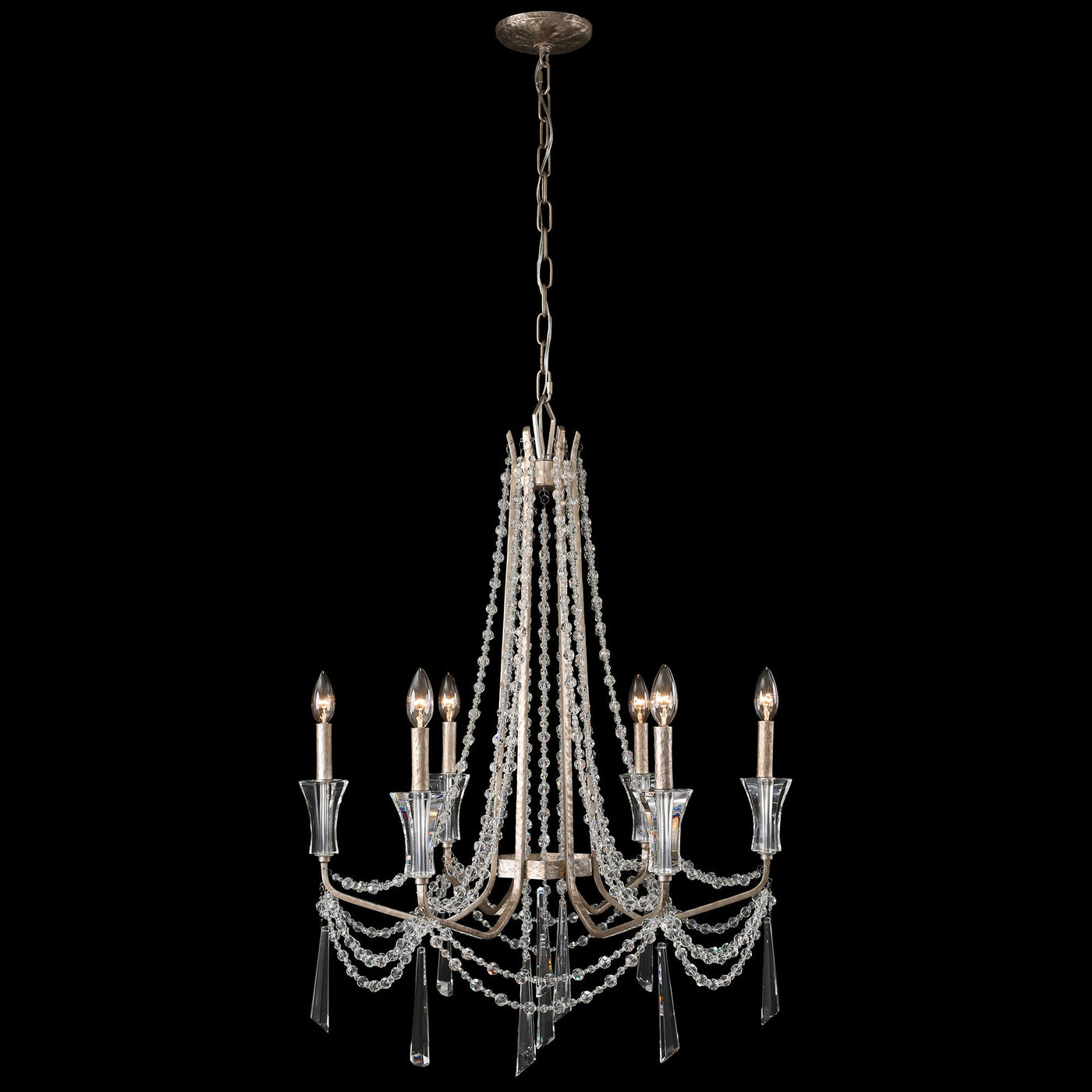 Barcelona 6 Light Crystal Chandelier