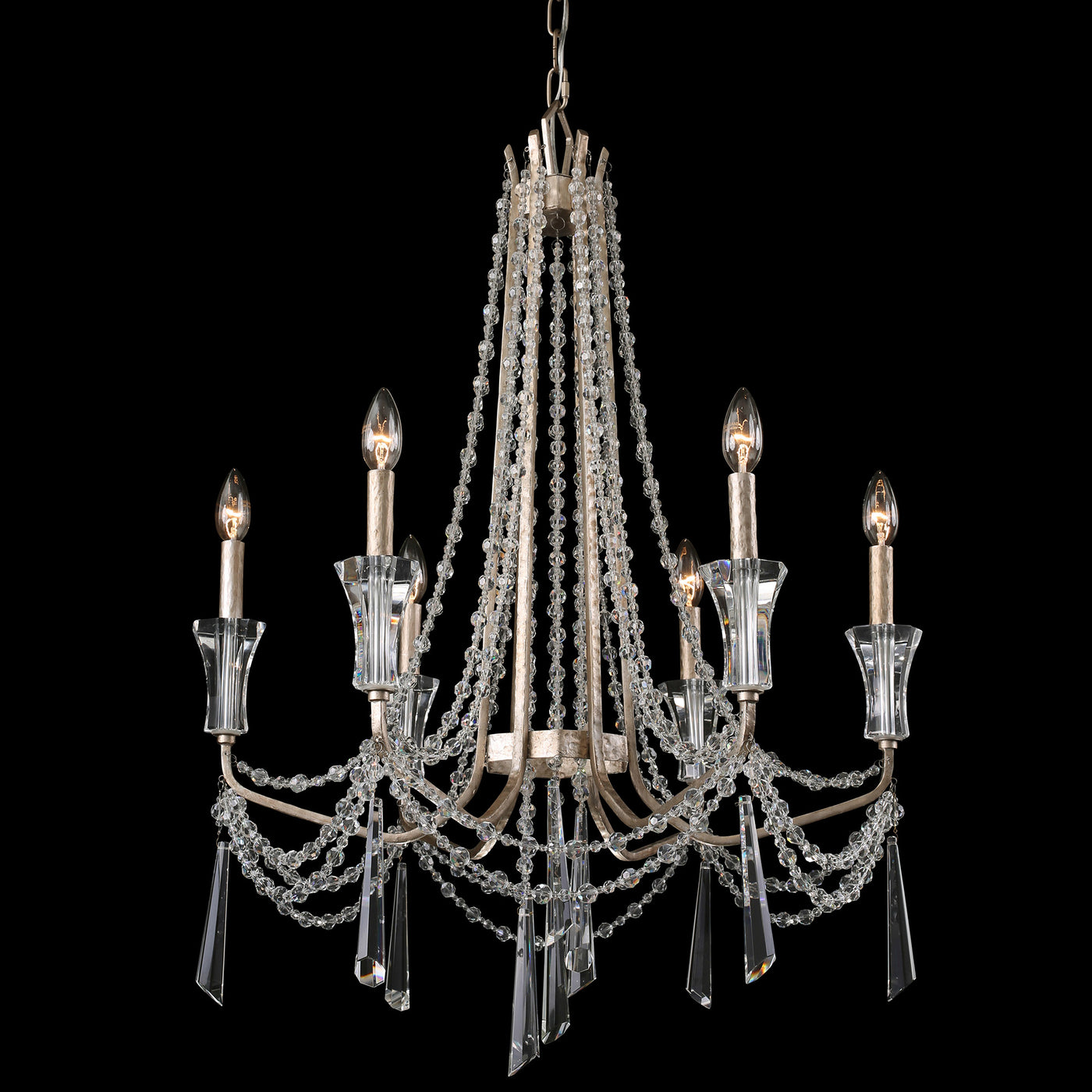 Barcelona 6 Light Crystal Chandelier