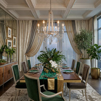 Barcelona 6 Light Crystal Chandelier