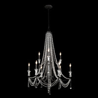 Barcelona 9 Light 2-Tier Crystal Chandelier