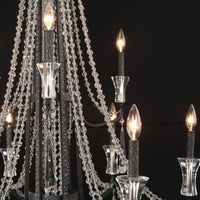 Barcelona 9 Light 2-Tier Crystal Chandelier