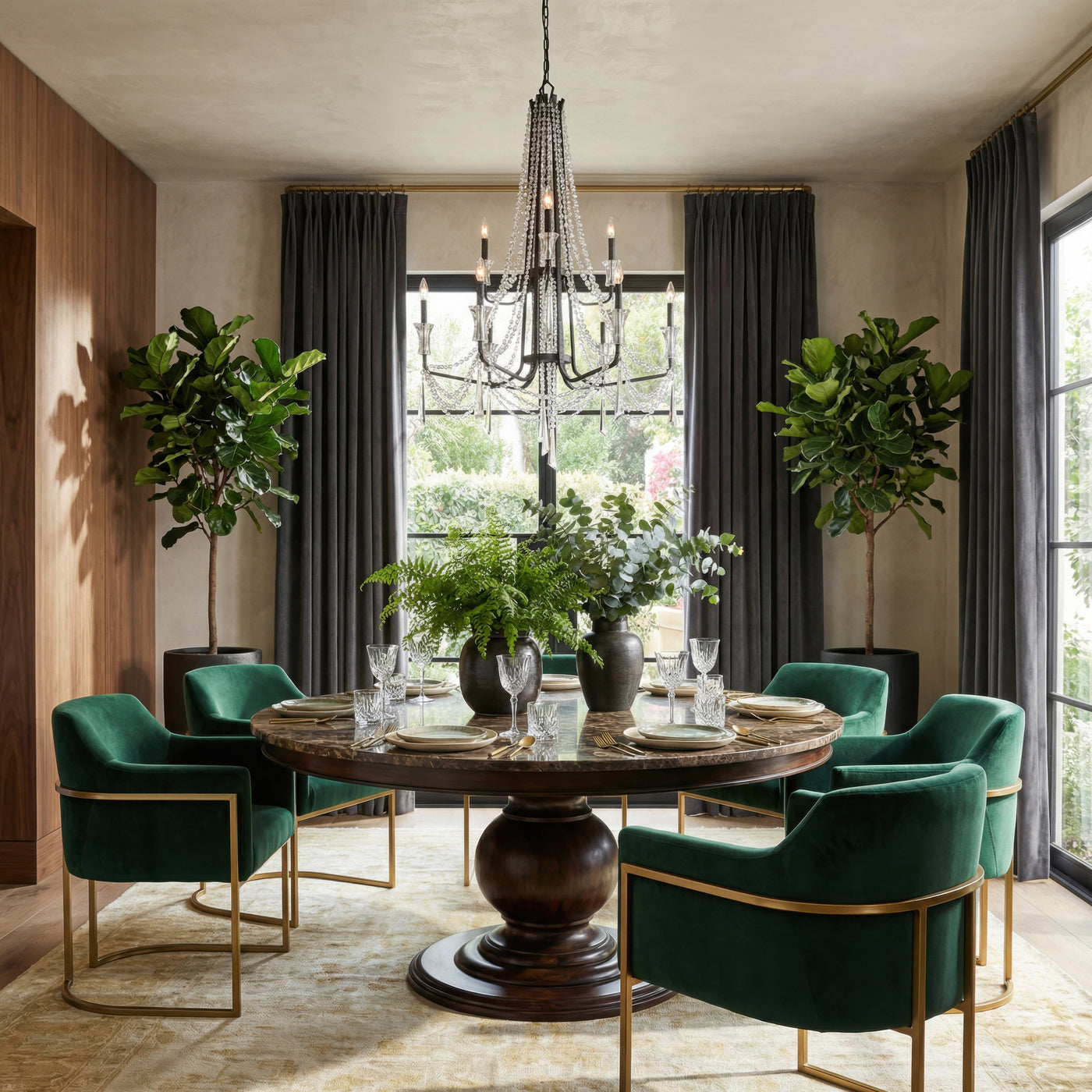 Barcelona 9 Light 2-Tier Crystal Chandelier