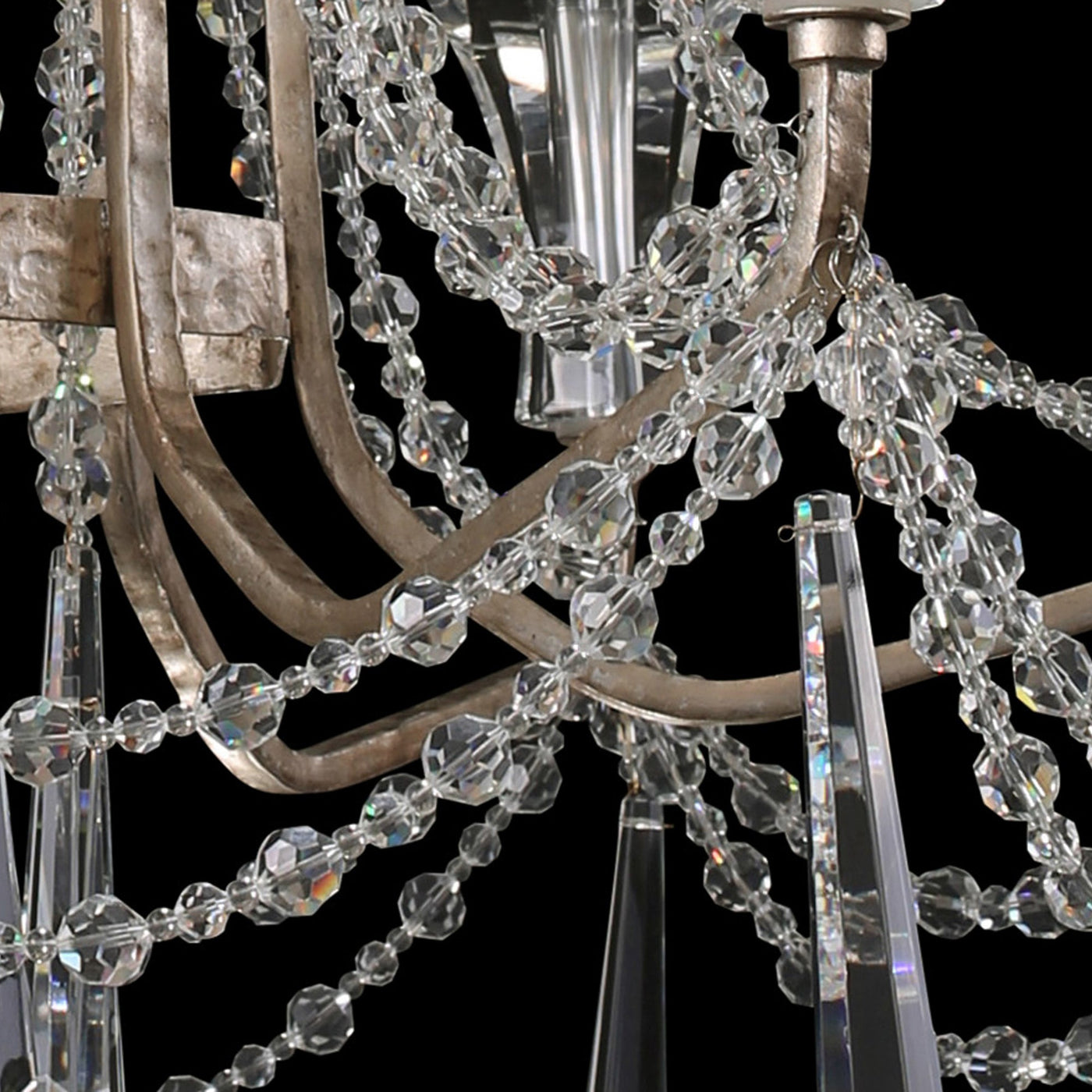 Barcelona 9 Light 2-Tier Crystal Chandelier