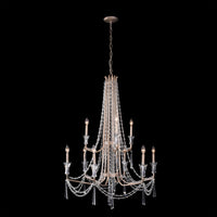 Barcelona 9 Light 2-Tier Crystal Chandelier