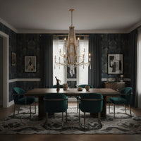 Barcelona 12 Light 3-Tier Crystal Chandelier