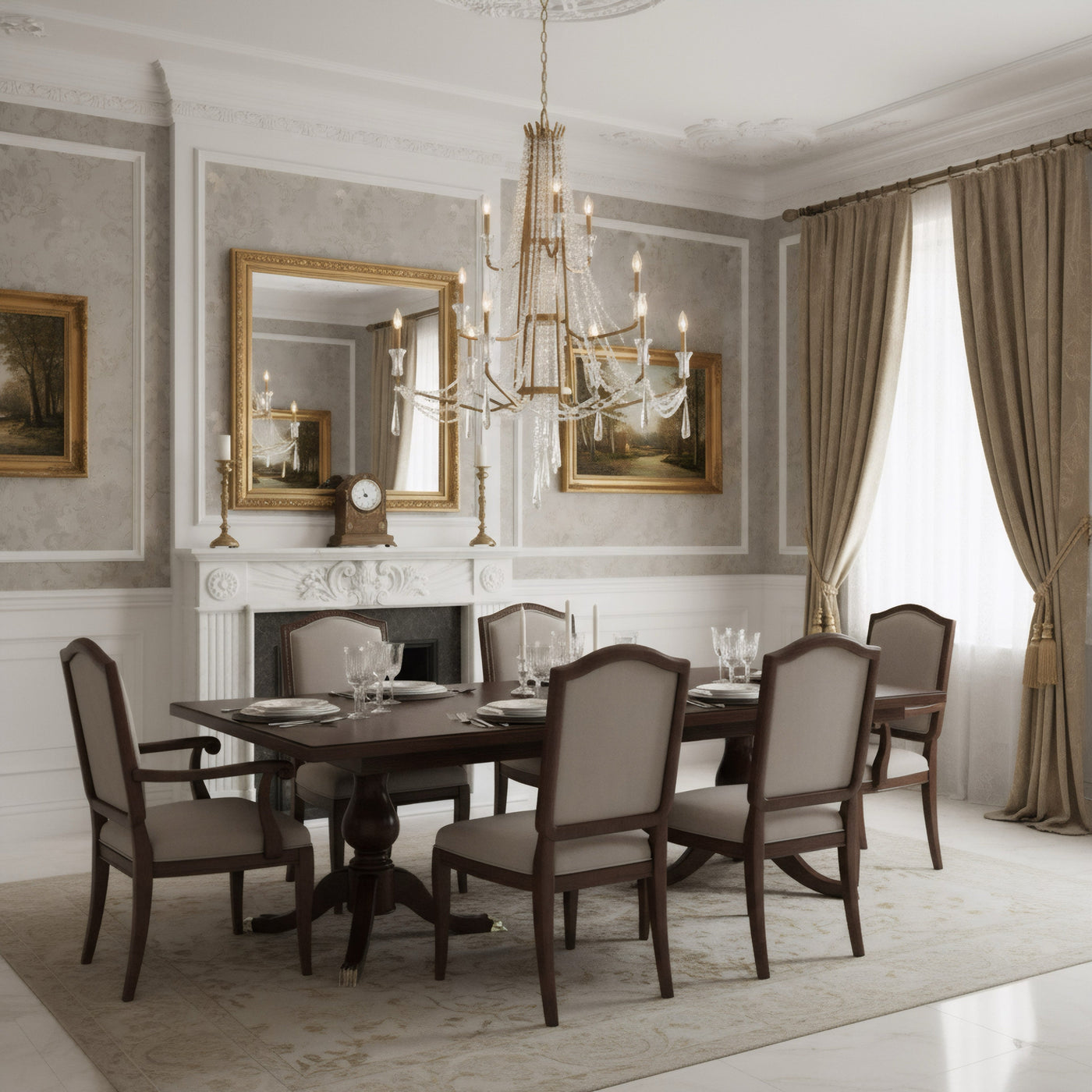 Barcelona 12 Light 3-Tier Crystal Chandelier
