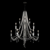 Barcelona 12 Light 3-Tier Crystal Chandelier
