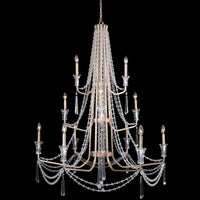 Barcelona 12 Light 3-Tier Crystal Chandelier