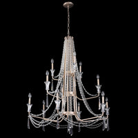 Barcelona 12 Light 3-Tier Crystal Chandelier