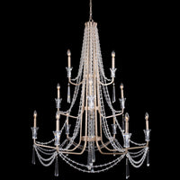 Barcelona 12 Light 3-Tier Crystal Chandelier
