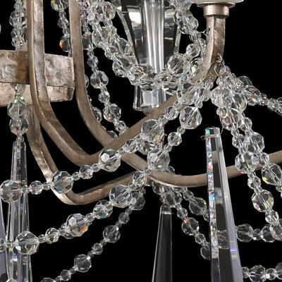 Barcelona 12 Light 3-Tier Crystal Chandelier