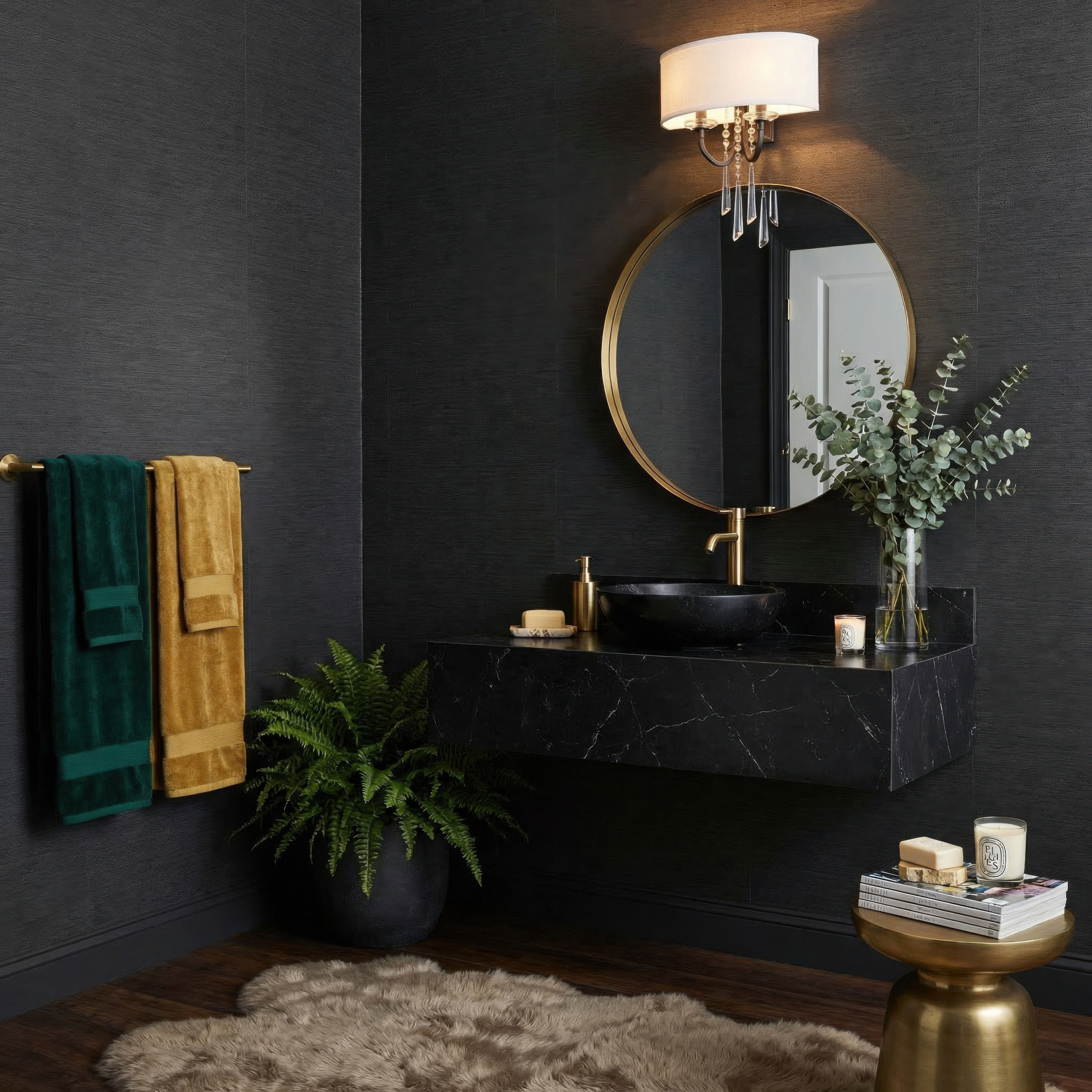 Barcelona 2 Light Wall sconce with Shade
