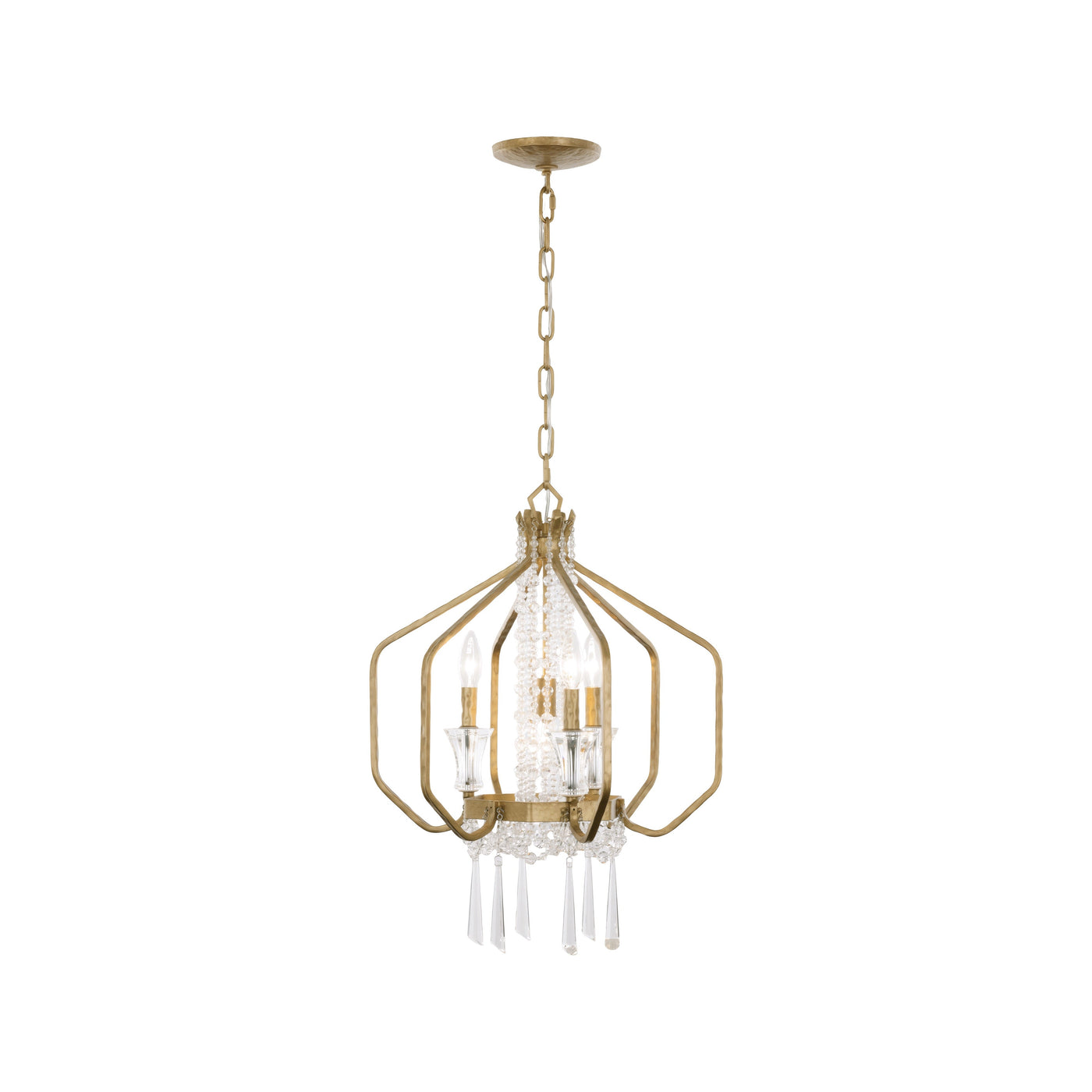 Barcelona 4 Light Crystal Pendant