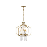 Barcelona 4 Light Crystal Pendant
