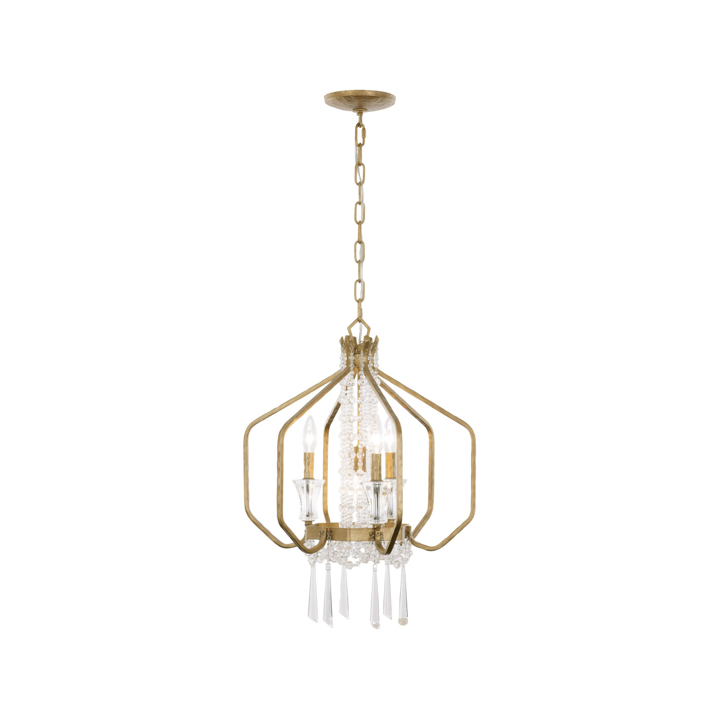 Barcelona 4 Light Crystal Pendant