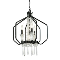 Barcelona 4 Light Crystal Pendant