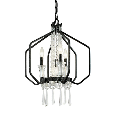 Barcelona 4 Light Crystal Pendant