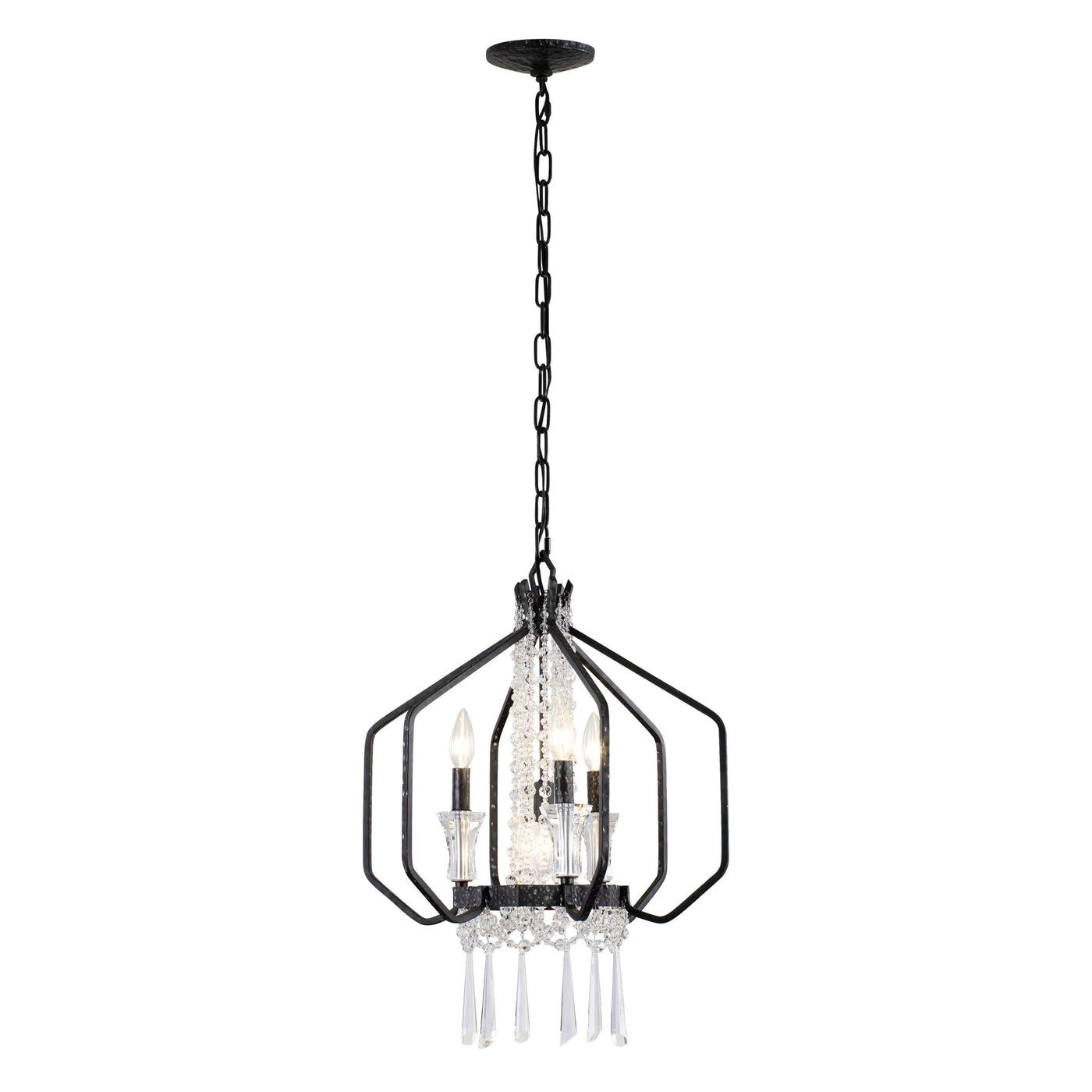Barcelona 4 Light Crystal Pendant