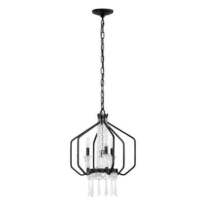 Barcelona 4 Light Crystal Pendant