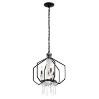 Barcelona 4 Light Crystal Pendant
