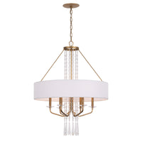 Barcelona 6 Light Pendant w/Shade
